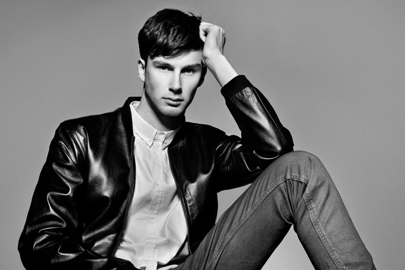 Henrik Hviid Photographs New Face Alexander Stolze Herzog
