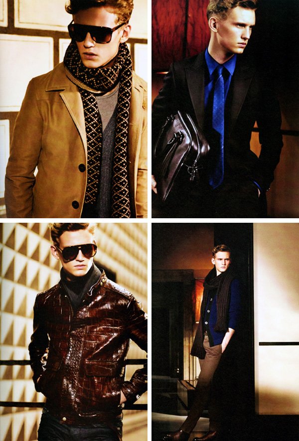 Alexander Johansson for Gucci Fall 2010 Preview