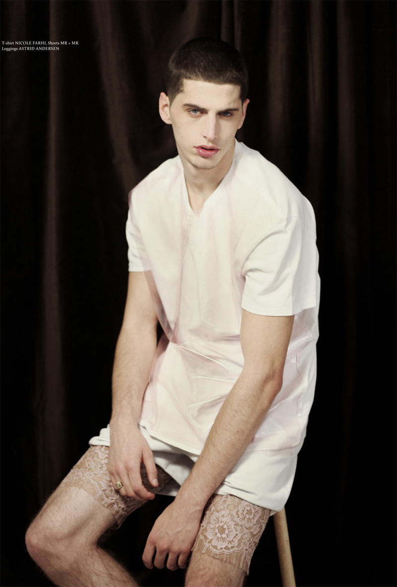 Allen Taylor Dons White for Prestige Magazine