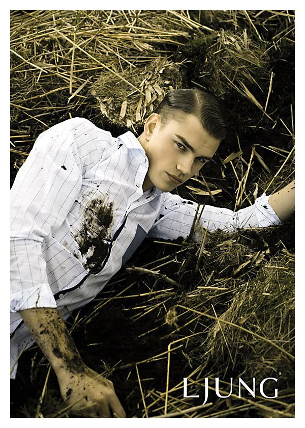 André Bentzer by Olof Händén for Ljung Fall 2010 Campaign
