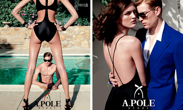 Will Defiel by Horst Diekgerdes for A.Pole Spring 2010 Campaign