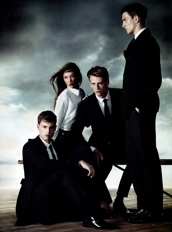 Jacob Coupe, Matt Benstead & Tristan Knights by Willy Vanderperre for Aquascutum Fall 2010 Campaign