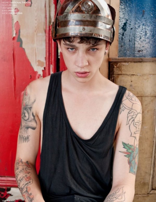 Ash Stymest & Luke Worrall in Lost Boys by Vincent Nord for Fiasco