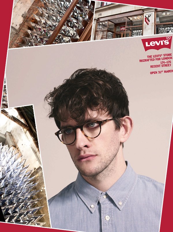 Alex Turvey Creates Installation for Levi’s