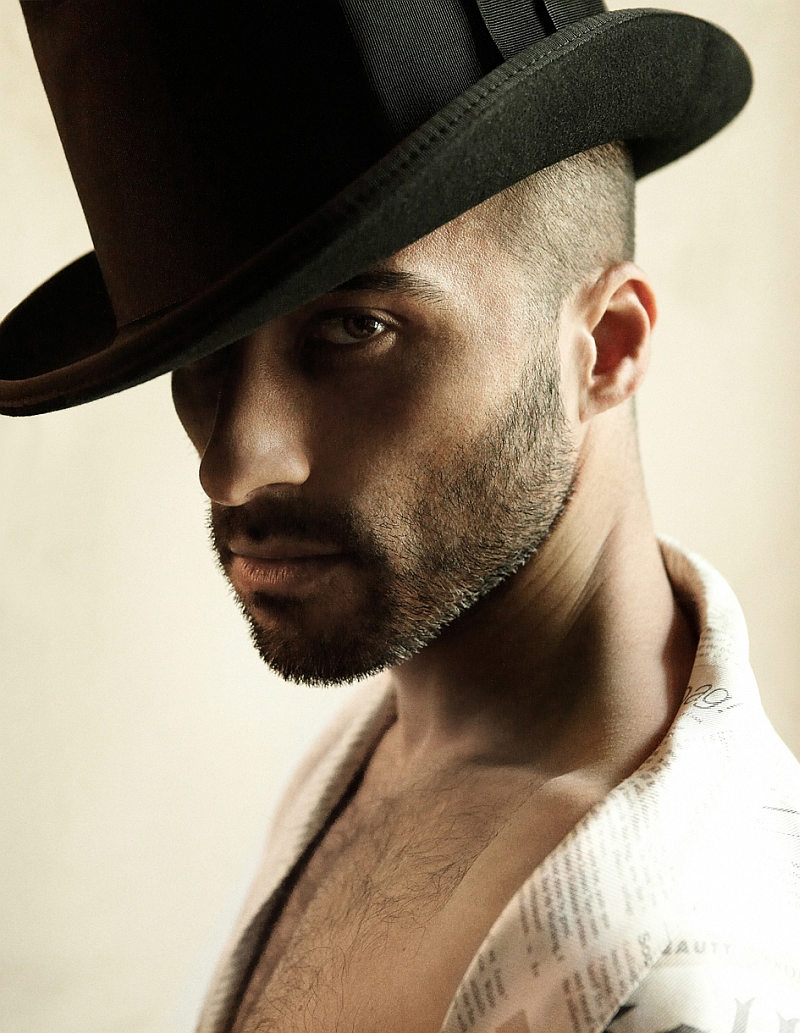 Sasha Marini by Errikos Andreou in Bas Fonds for Pref Magazine