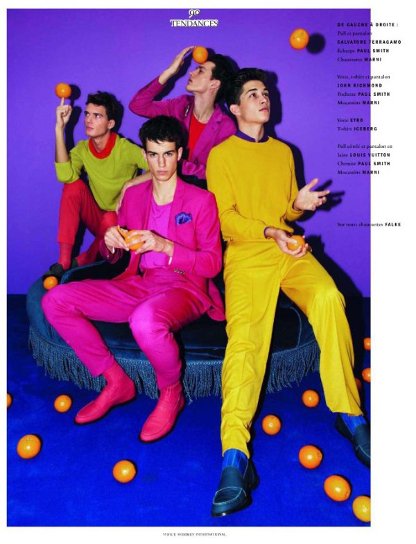 Chromo Zone | Francisco Lachowski & Jakob Hybholt by Walter Pfeiffer