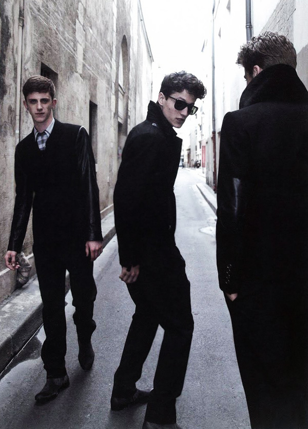 Alex Bennett & Wael Sersoub by Alexandra de Lapierre for Bill Tornade Fall 2010 Campaign
