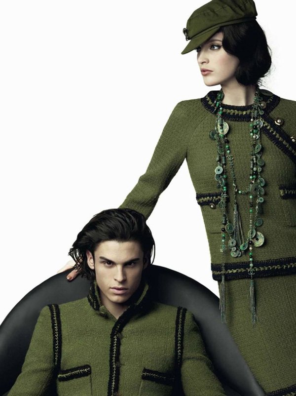 Baptiste Giabiconi by Karl Lagerfeld for Chanel Pre-Fall 2010 Campaign