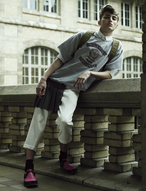 Charlie France by Willy Vanderperre in Class Act | Man About Town