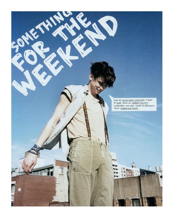 Cole Mohr by Jimmy Fontaine in Something for the Weekend | Nylon Guys