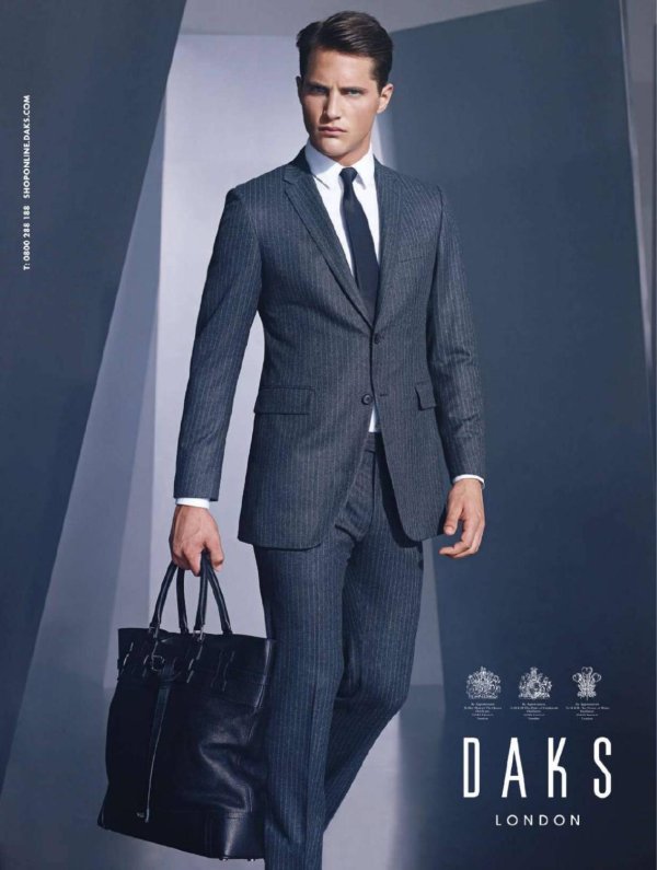 Ollie Edwards for Daks Fall 2010 Campaign – The Fashionisto