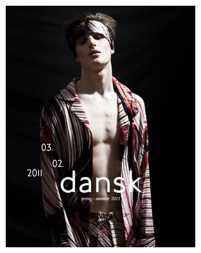 Pete Harris by Thomas Lohr for Dansk Spring 2011 Teaser Cover
