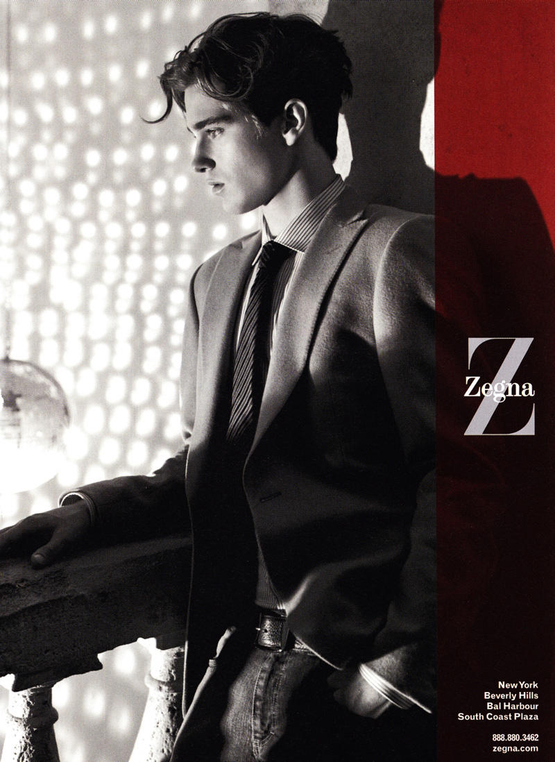 Travis Davenport for Z Zegna Fall 2006 Campaign