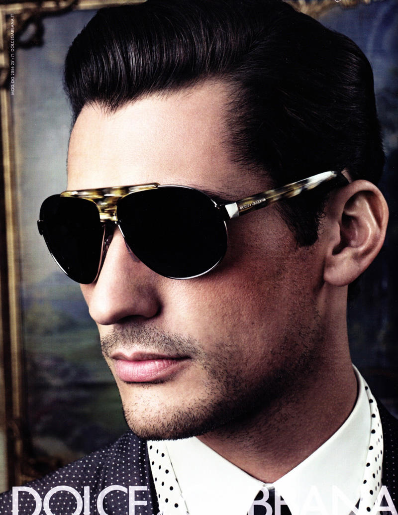 David Gandy for Dolce & Gabbana Spring 2009 Eyewear Campaign