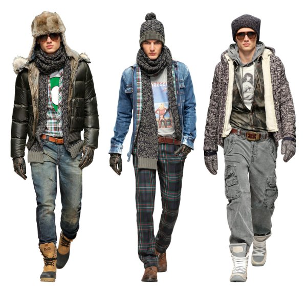 D&G Fall 2010 | Thomas Hoefnagels, Vladimir Ivanov Oscar Spendrup & Andrea Preti