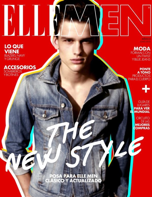Simon Nessman by San Sierra for Elle Men Mexico