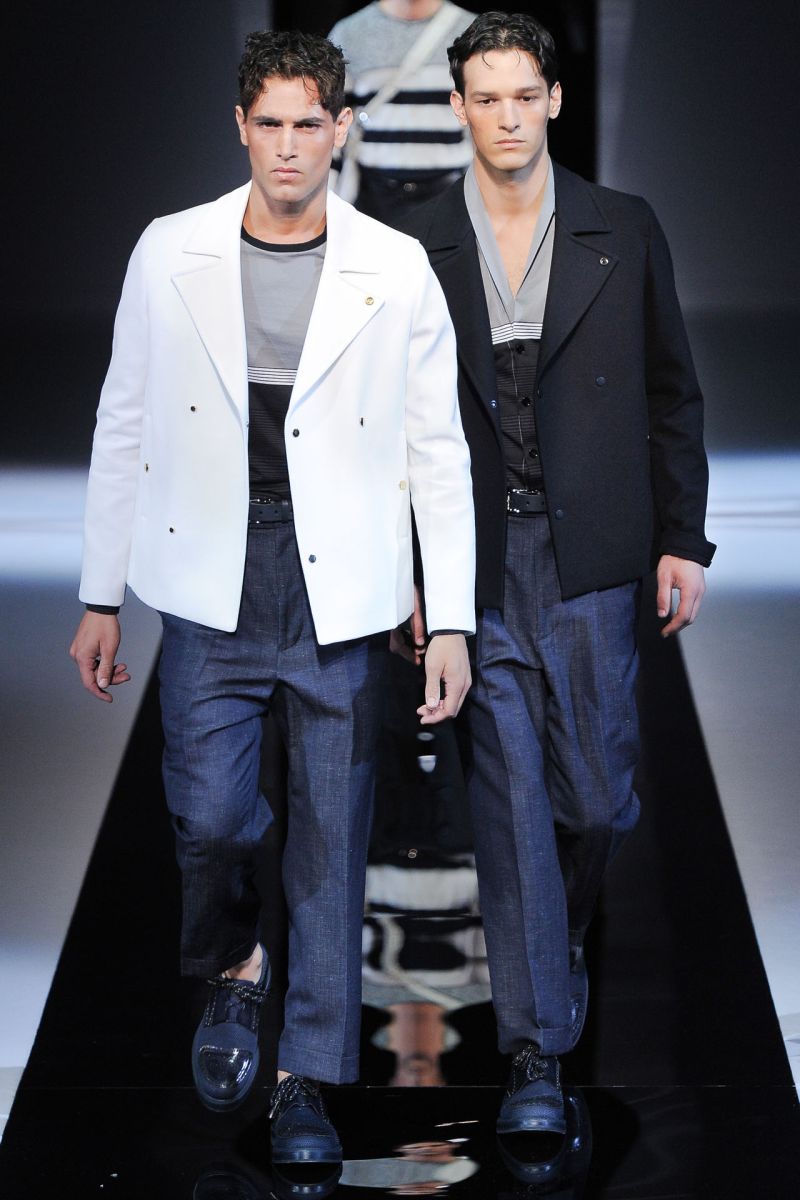 Emporio Armani Spring/Summer 2013 | Milan Fashion Week | The Fashionisto