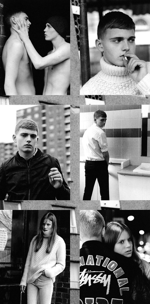 Darryl Sharp, Gabriel Pluckrose & Tom Lander by Alasdair McLellan for Arena Homme+