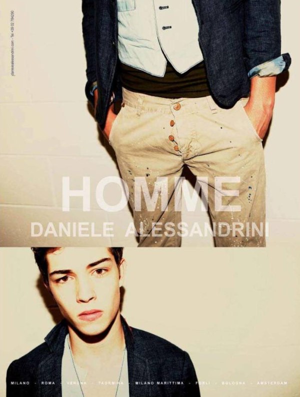Francisco Lachowski for Daniele Alessandrini | Spring 2010 Campaign