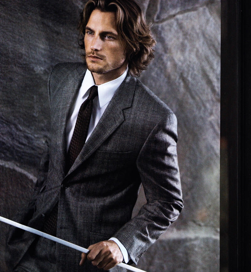 Gabriel Aubry for Calvin Klein Collection Fall 2006 Campaign