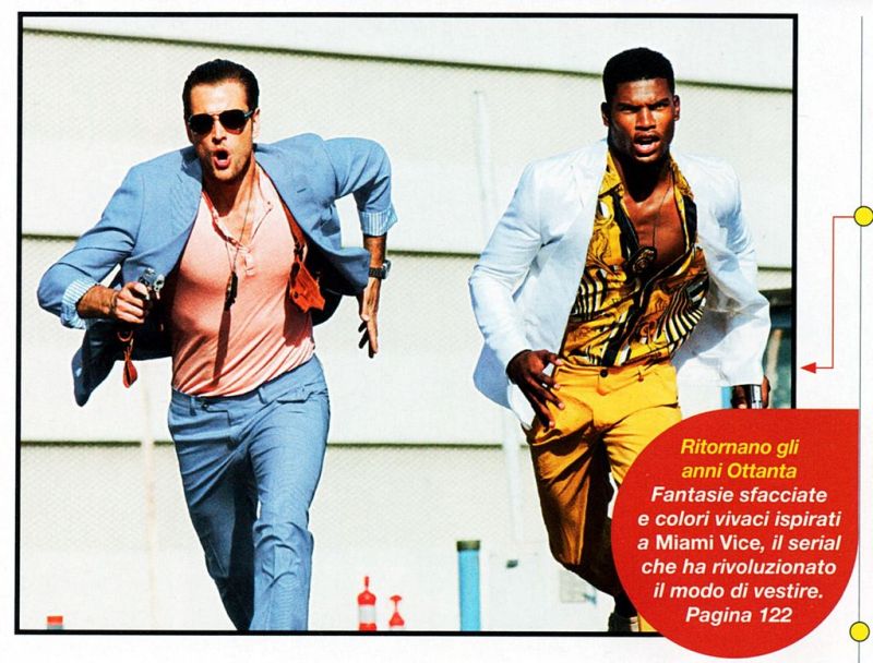 Milan Krouzil, Mark W & Broderick Hunter Embrace Miami’s Style for GQ Italia