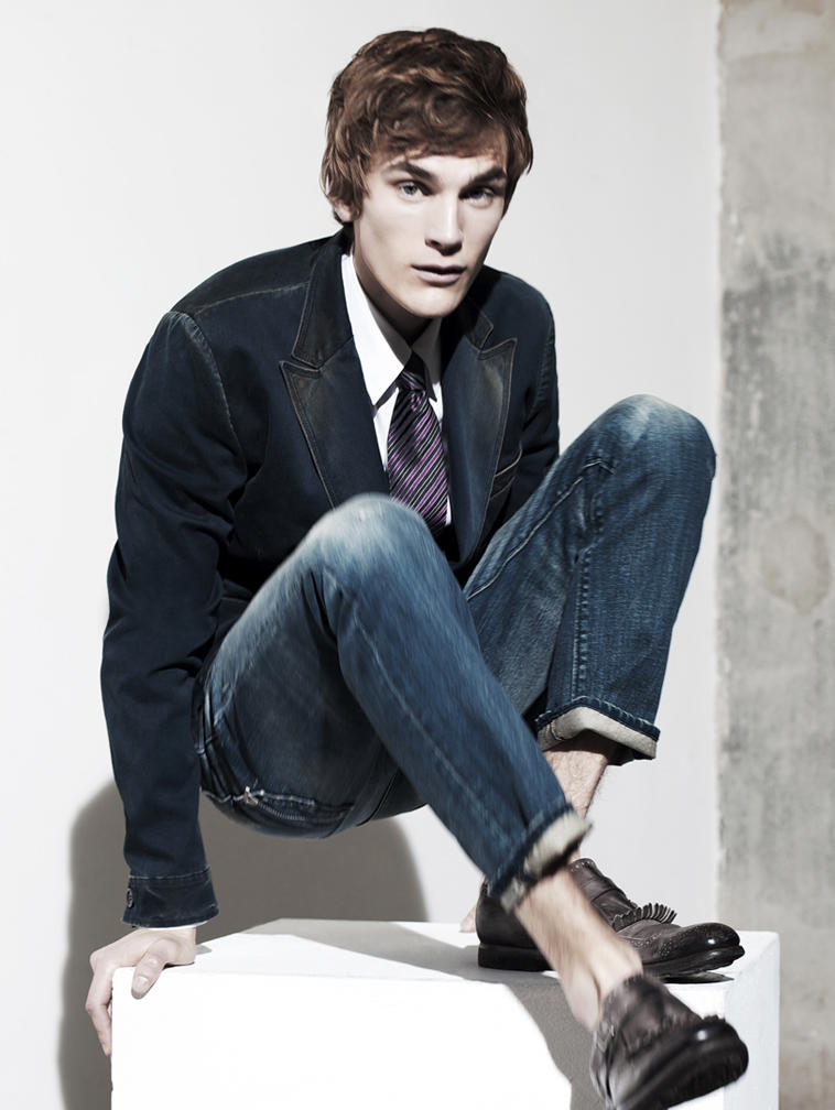 Anthon Wellsjo, Nikola Jovanovic, Louis Simonon & Casey Taylor by Paolo Zerbini for GQ Italia