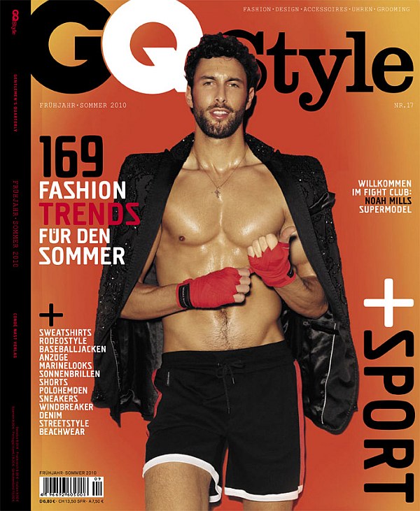 GQ Style Summer 2010 Cover | Noah Mills by Giampaolo Sgura