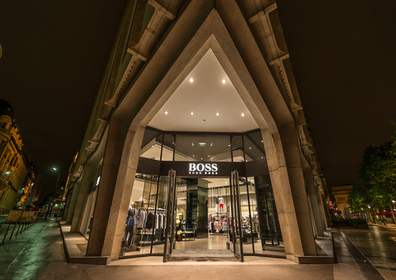 biggest hugo boss store in london