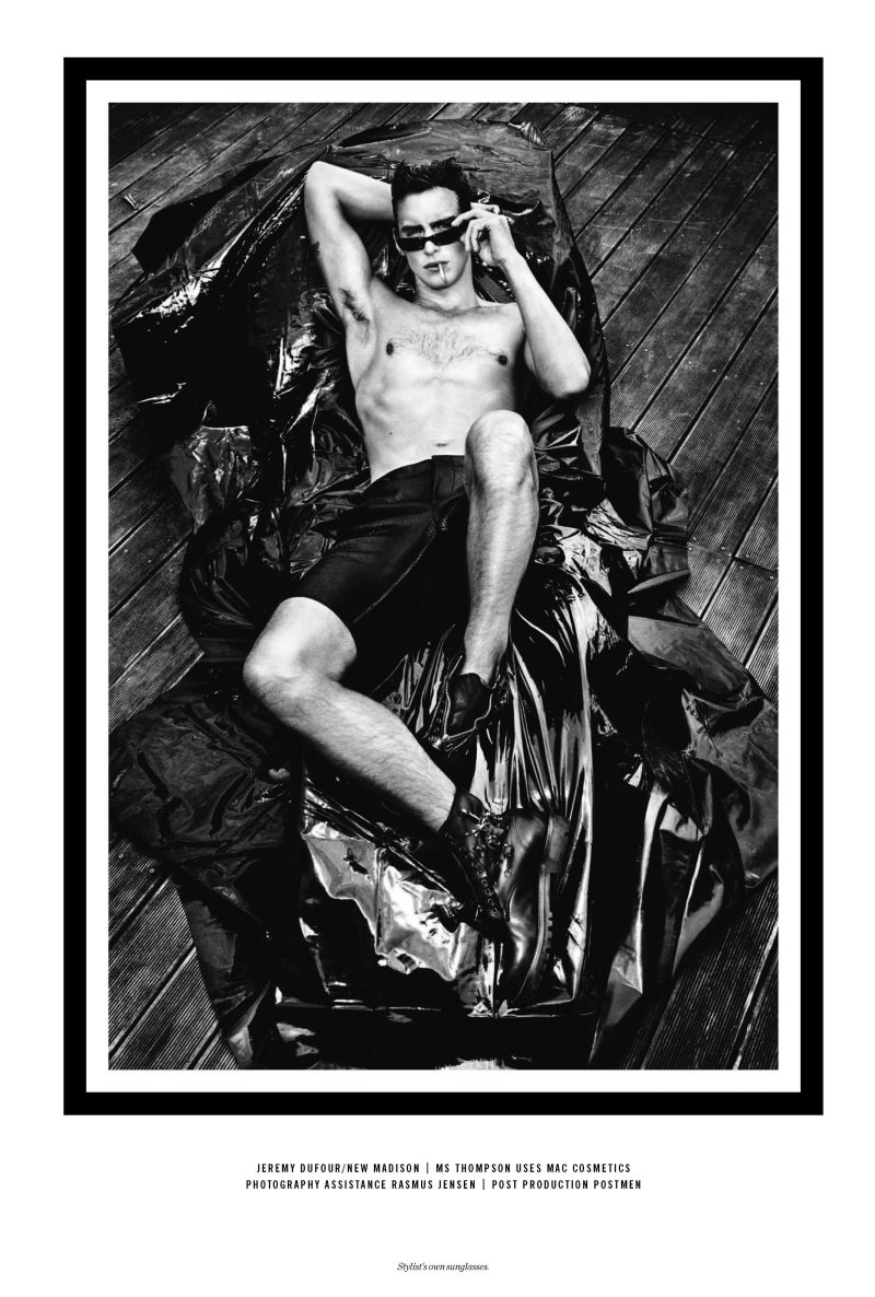 Jeremy Dufour by Paul Scala in Lanvin for Manuscript