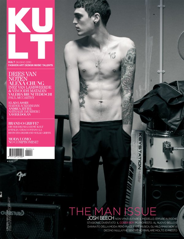 Josh Beech by Enzo Laera for Kult Cover