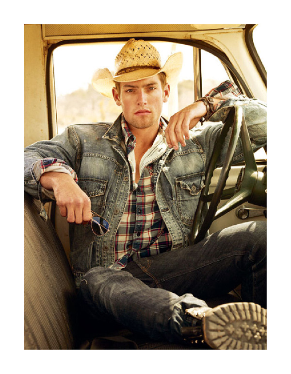 Justin Hopwood by Mark Seliger for Polo Jeans Fall 2010 Campaign