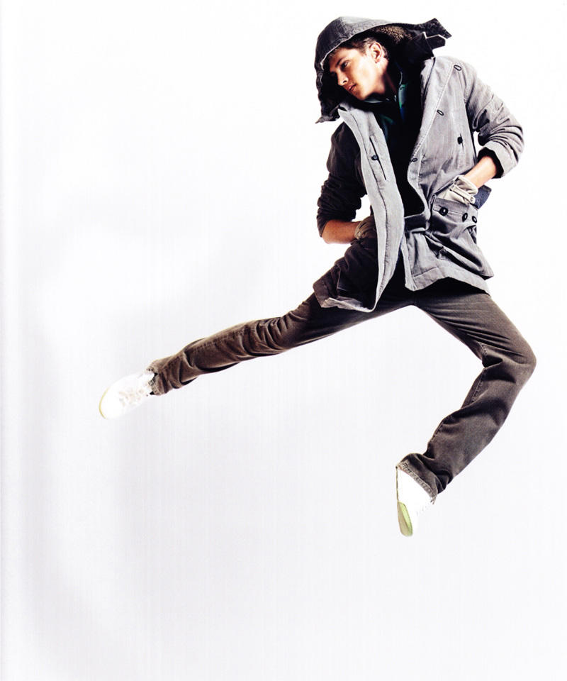 Mathias Lauridsen for Lacoste Fall 2005 Campaign