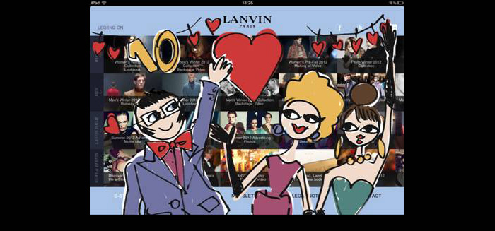 Lanvin Goes Mobile-Friendly