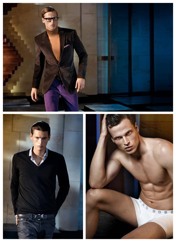 Hugo Boss Black Fall 2010 Campaign | Lars Burmeister & Mathias Bergh by Peter Lindbergh