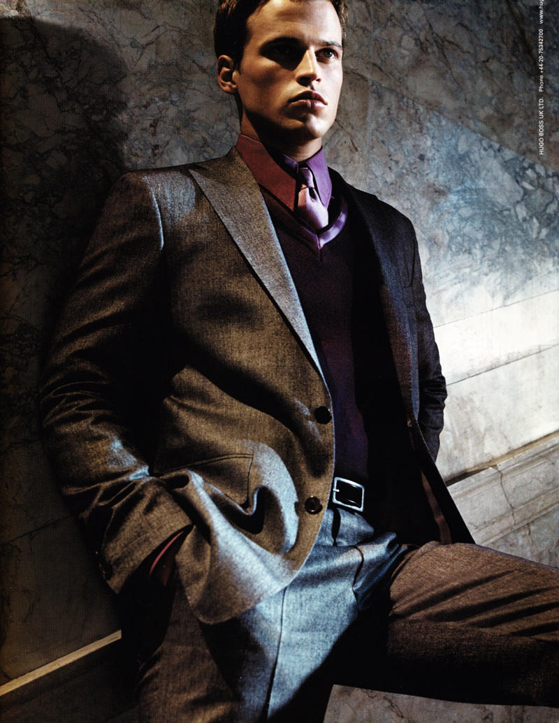Lars Burmeister for Hugo Boss Fall 2005 Campaign