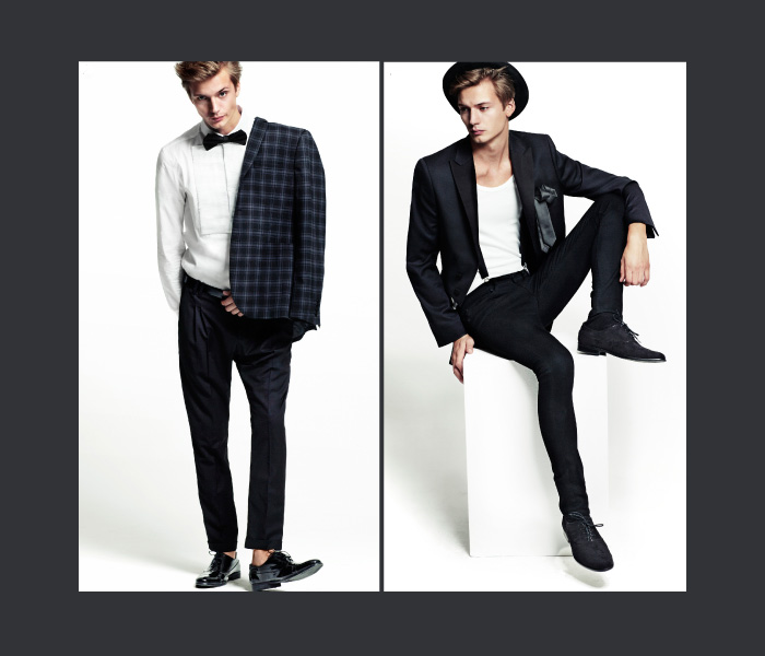 Linus Gustin for H&M Monochrome Man