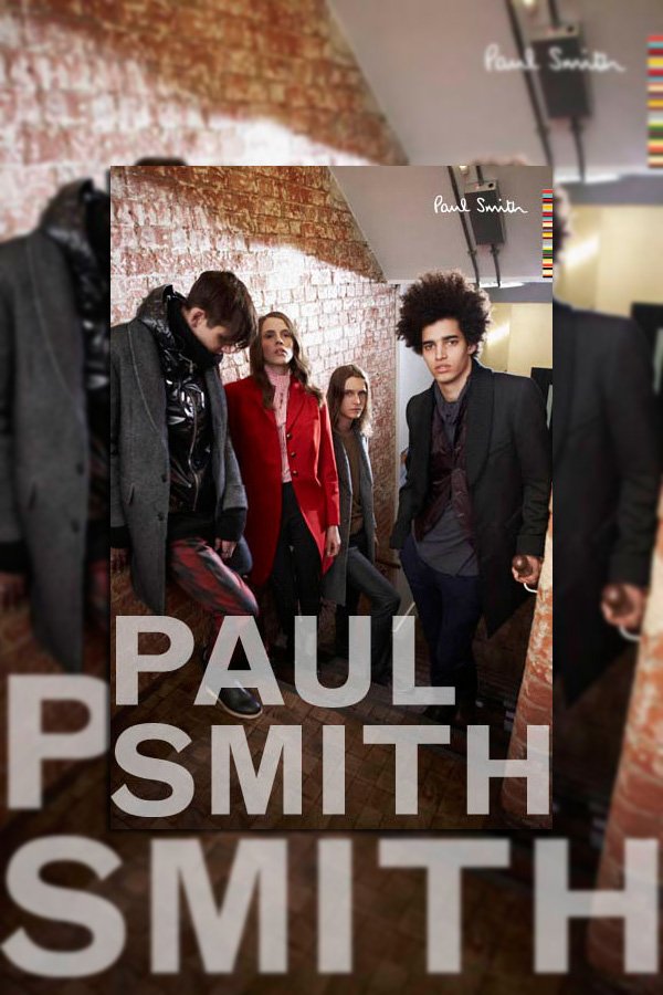 Luis Borges for Paul Smith Fall 2010 Campaign