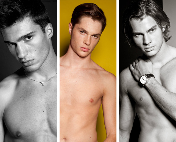 Casting Call–New York Fashion Week Edition | Mario Loncarski, Marco Fernandez & Alexander Kjellevik by Steven Chu