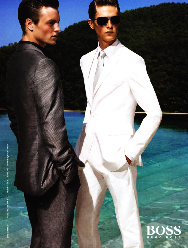 Mathias Lauridsen & Jay Warner for Hugo Boss Spring 2008 Campaign