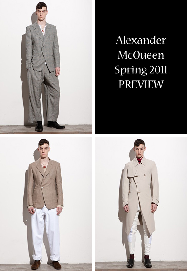 Alexander McQueen Spring 2011 Preview
