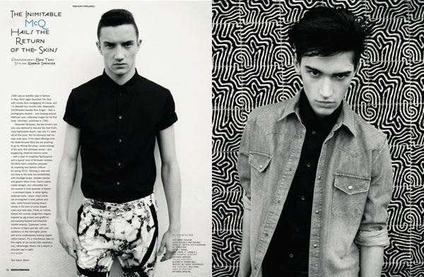 Dazed & Confused | McQ Spring 2010 Preview