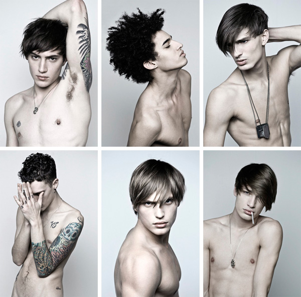 Portraits | Neil Barrett Fall 2010