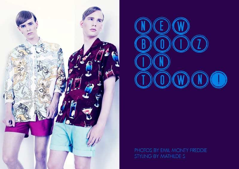 Peter Beyer & Niels H in ‘New Boiz in Town’ by Emil Monty Freddie