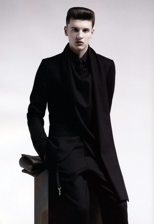 Oleg Antosik by Karl Lagerfeld for Dior Homme Fall 2010 Campaign – The ...