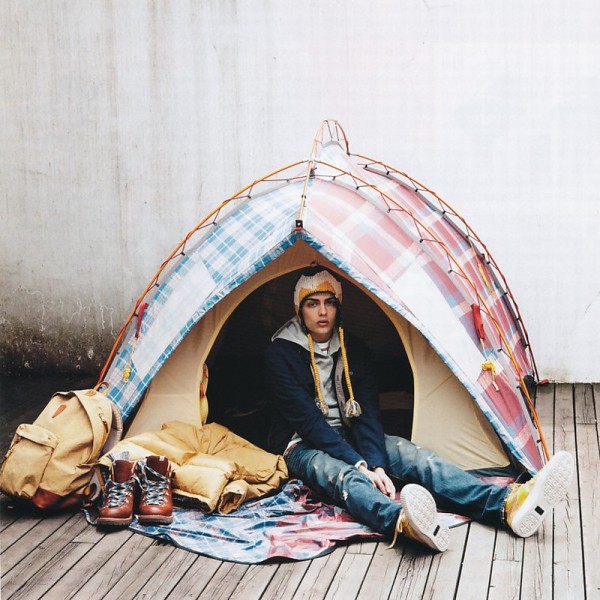 Pawel Bednarek by JFKK in Visvim for Sense September 2010