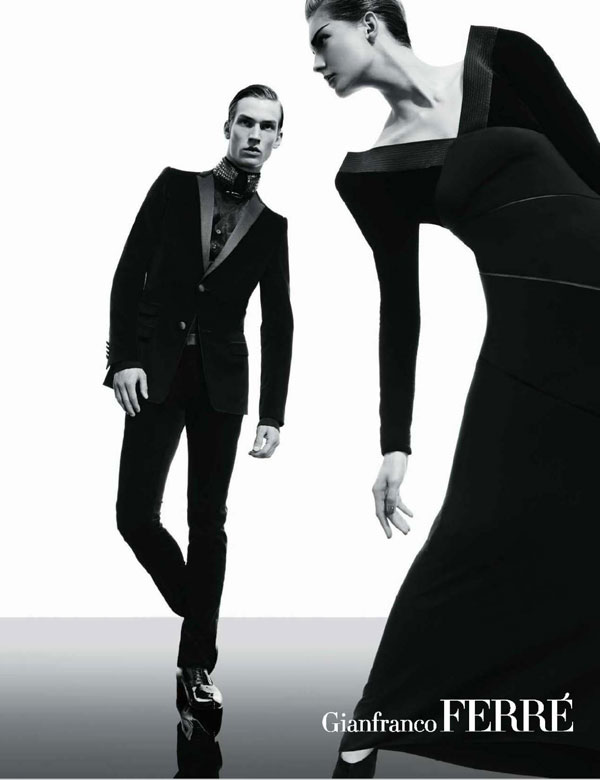 Philipp Bierbaum for Gianfranco Ferré Campaign