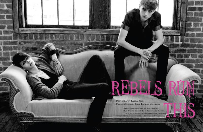 Ethan James & Aiden Andrews by Laura Rose in Rebels Run This