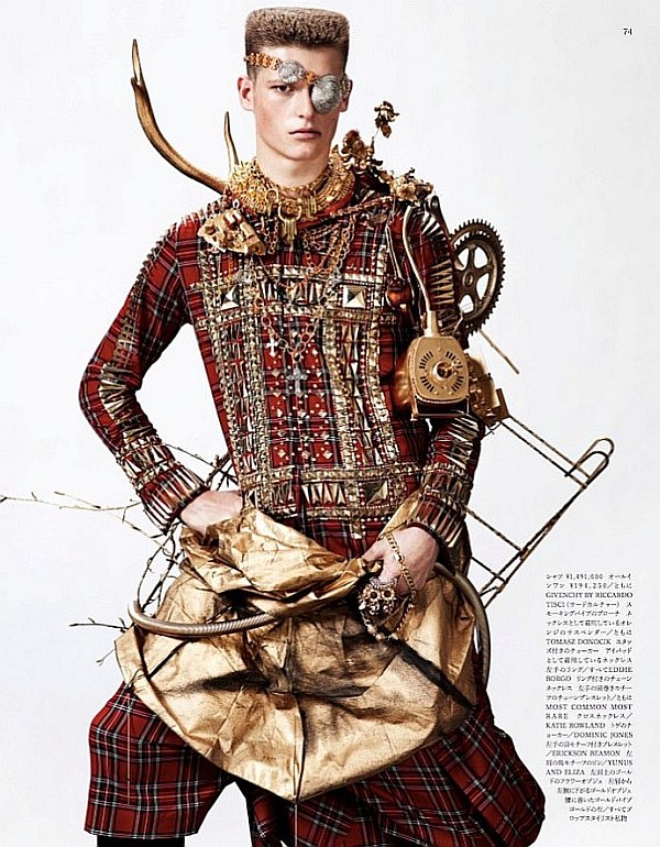 Rebirth of Nature | Julius Gerhardt by Josh Olins for Vogue Hommes Japan