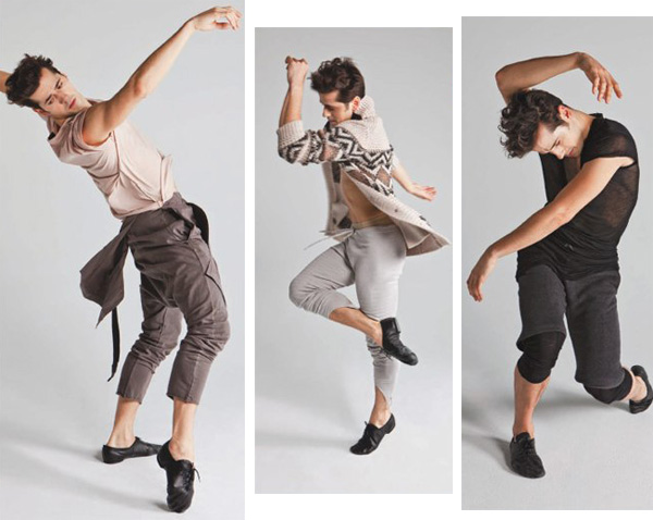 Robert Fairchild by Matthew Sandager in Form Fusion | WWD