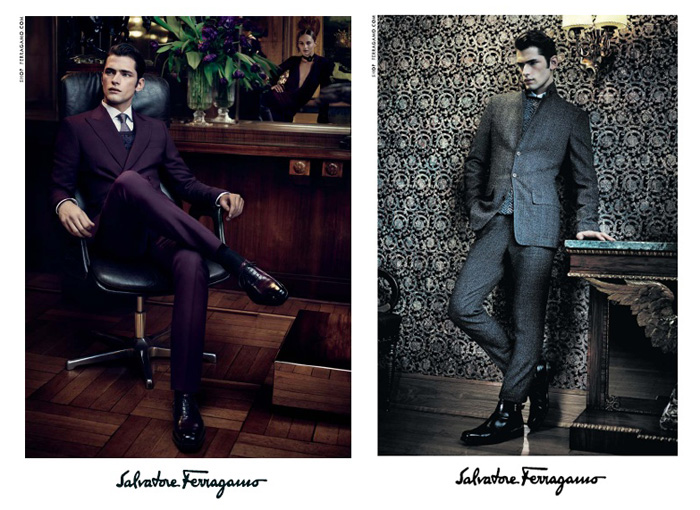 sean opry salvatore ferragamo fall 2012 campaign